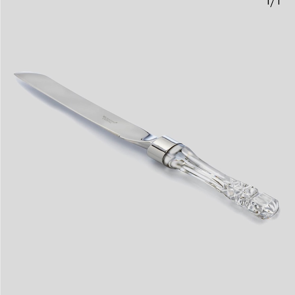 Waterford Crystal Lismore Bridal Knife EUC